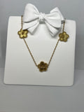 Bloemen ketting