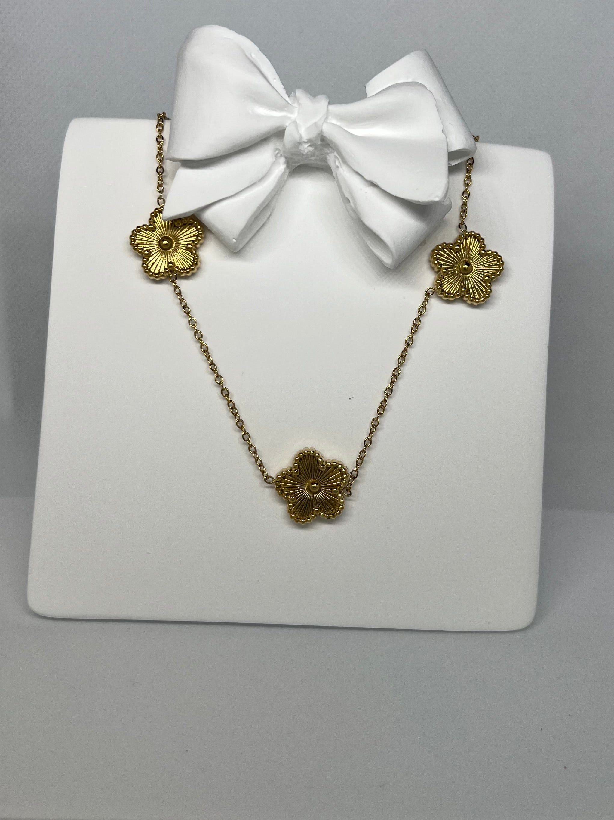 Bloemen ketting
