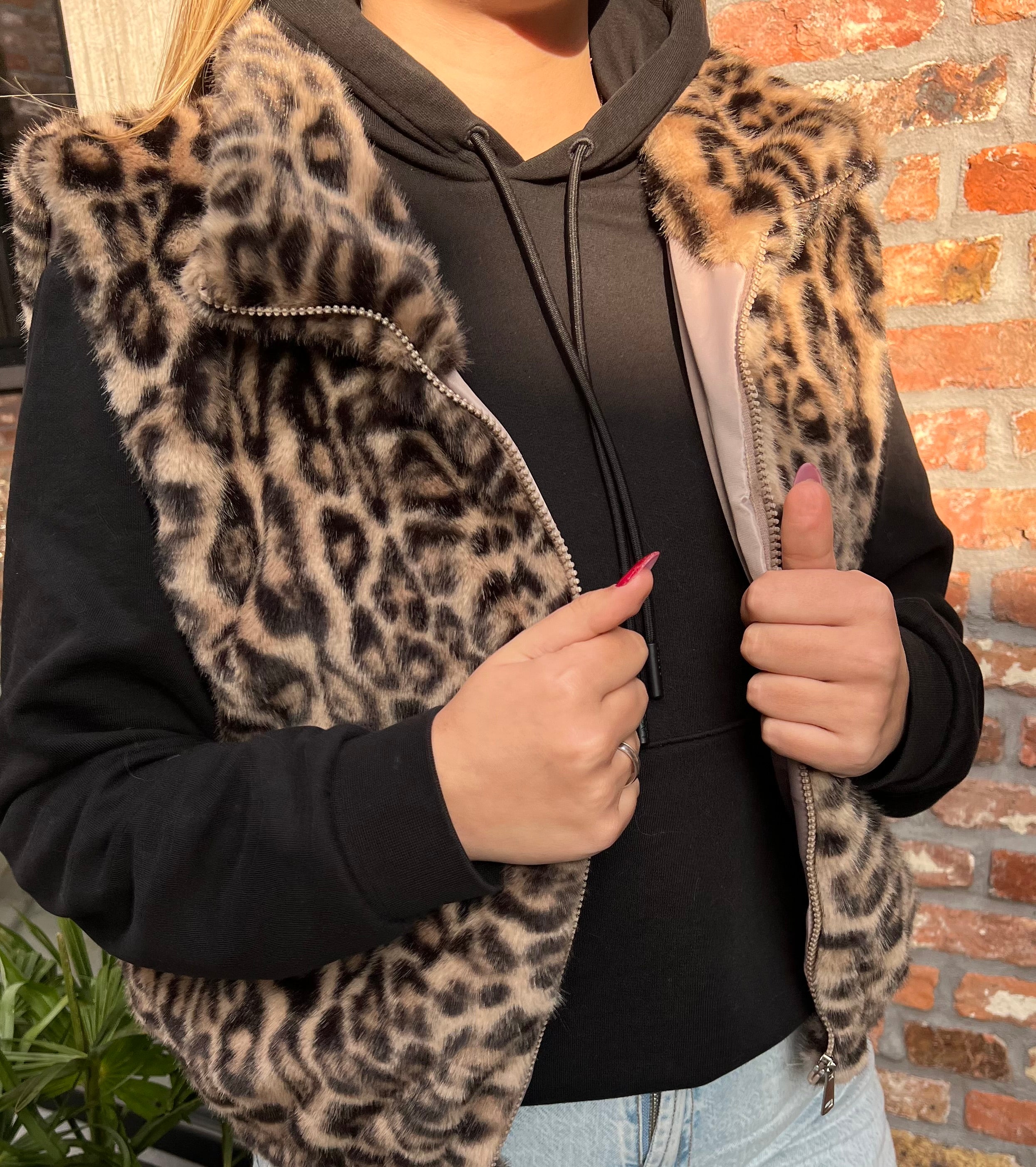 Panter bontje lichtbruin